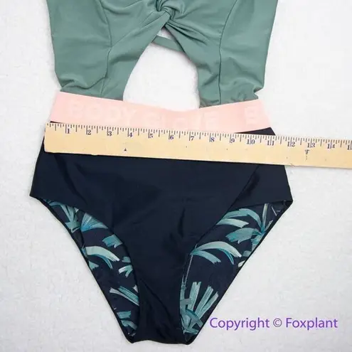 Body Glove NEW one piece swimsuit green black, women's XS