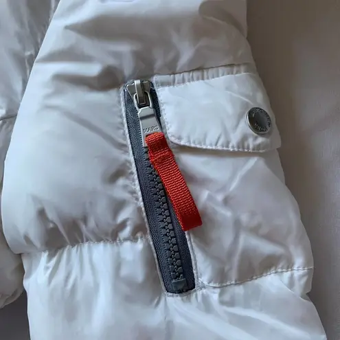 Marc New York White Puffer Coat Small