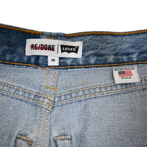 RE/DONE Levi's X Women's 26 High Rise Ankle Crop Jean NEW