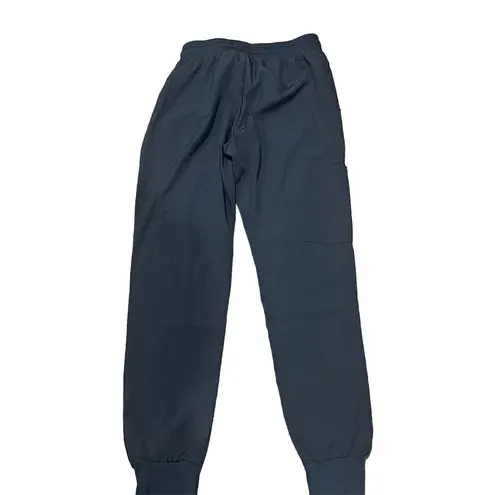 JustScrubs Women's Jogger Pant Medium Black Stretch Ripstop Fabric Cargo Pockets