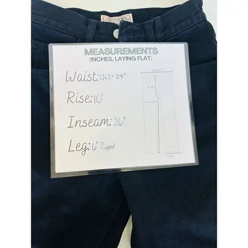 Marciano VTG GUESS Georges Women's 24" High Waist Mom Jeans Taper/Zipper #39015