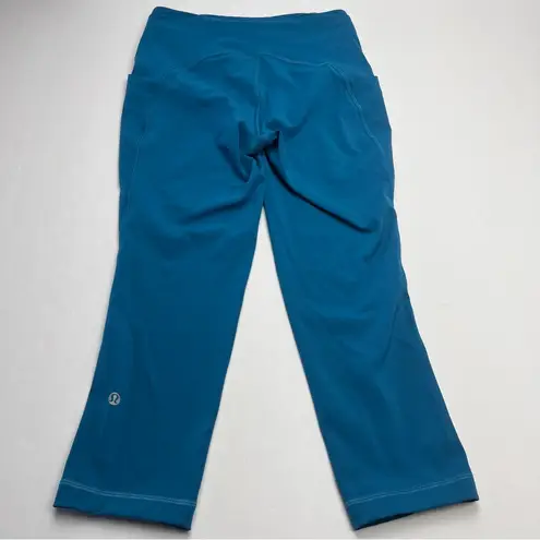 Lululemon  Swift Speed High Rise Crop 21" Legging Women SZ 6 Hawaiian Blue W6BJFS - Image 11