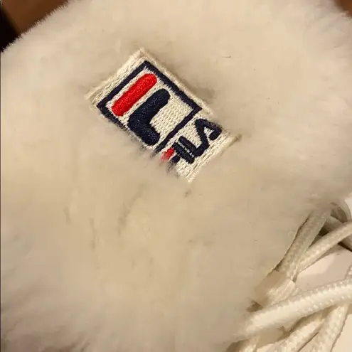 FILA  shearling boot sneakers. 7