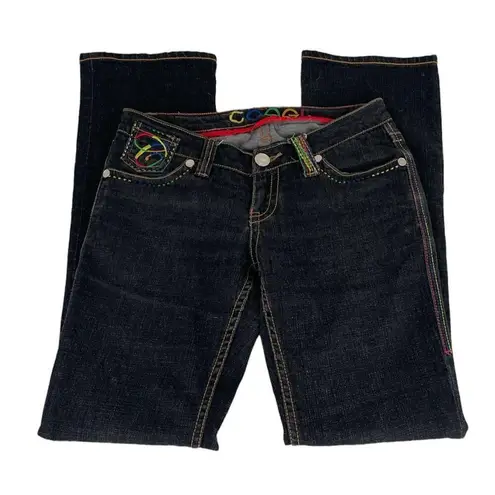 COOGI Straight Leg Black Jeans Size 7