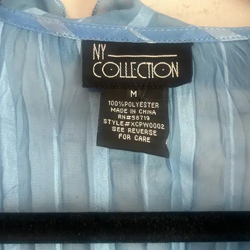 Ny Collection Aritzia Women's Blue Shirt | Size Medium