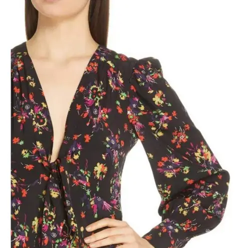 Veronica Beard Amber silk blend multicolor midi