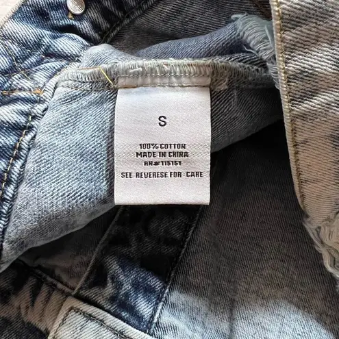 Romeo + Juliet Couture  Distressed Denim Vest Size Small NEW Grunge 90s Y2K