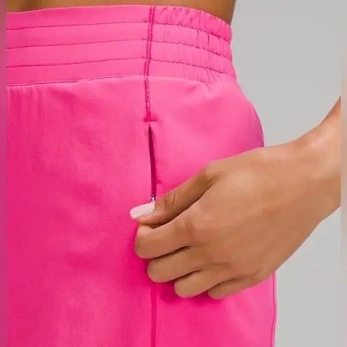 Lululemon NWT  Hotty Hot HR Sonic Pink Skirt Size 2 Shorts Underneath