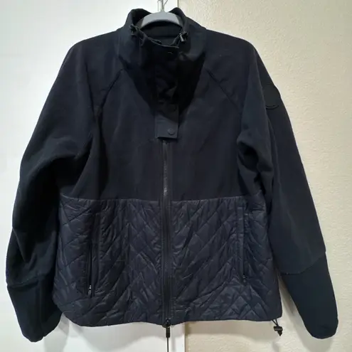 G/FORE Women’s Quilted Hybrid Golf Jacket Black Size L G4LF22O40 Size L