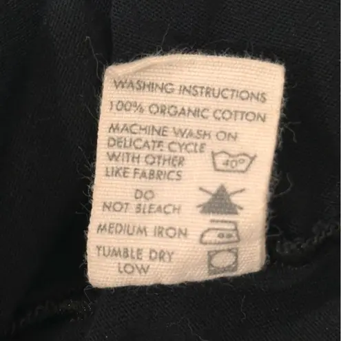 Bassike Tank Dress Bias Raw Hem Midi Cotton Medium Beachy Boho Coastal Chic Black