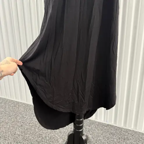 Olive & Oak Women’s Black Sleeveless Midi Dress Size Large