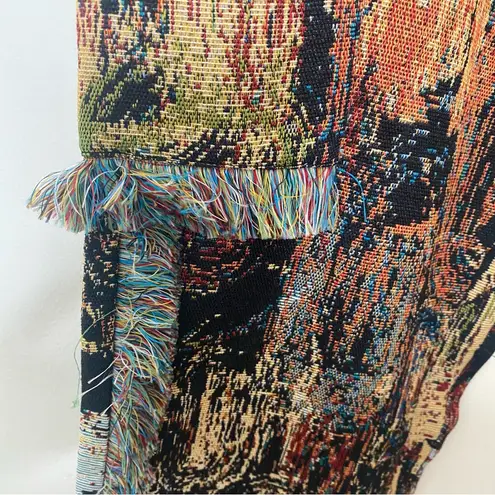 Rockstar Original Ameera Black Tapestry Stacked Cargo Pant XL