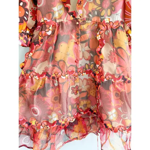 CeliaB Celia B | NWT Sinai Dress | Sz XS Orange