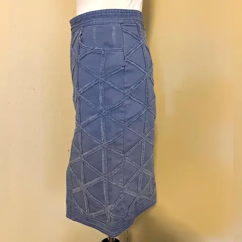 Dazzle Denim Blue Jean High Rise Pencil Straight Skirt Womens Size S/26