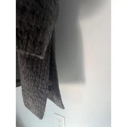 Vintage Fleurette Gray Siri Alpaca Wool Blend Coat Women's 16 Made in USA