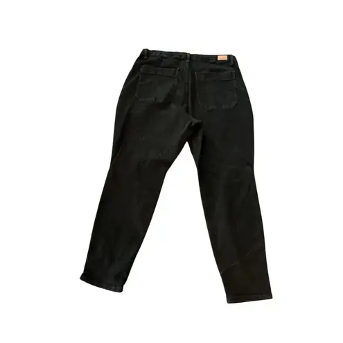 Judy Blue Women's High Rise Wide Leg Jean joggers Black Size 18 Casual