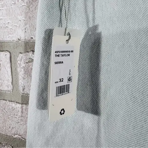 Favorite Daughter NWT The Taylor Trouser Straight Leg Sierra Wash Jeans Size 32 Blue