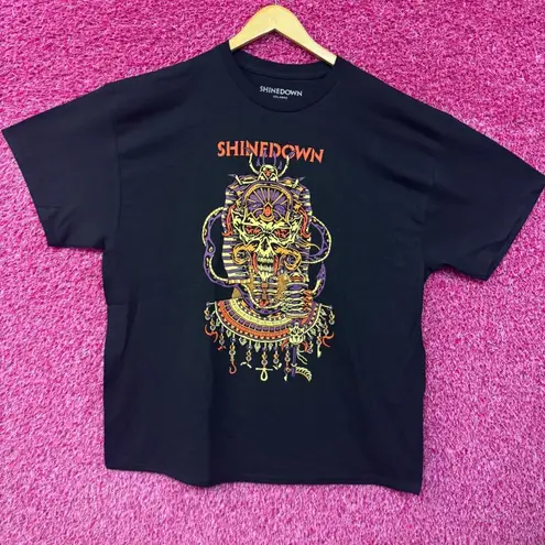 Shinedown Planet Zero Album Mummy Art Pop Rock Band Tee XXL