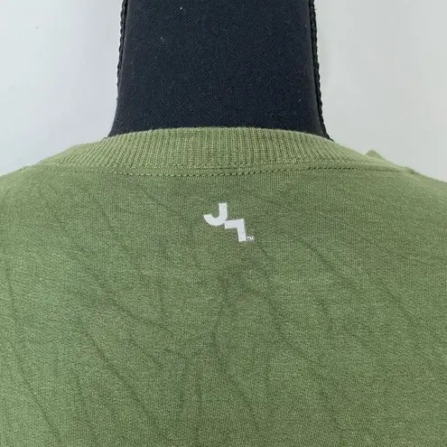 JoyLab Crew Neck Active Sweatshirt Thumbholes Size XS Women’s Green