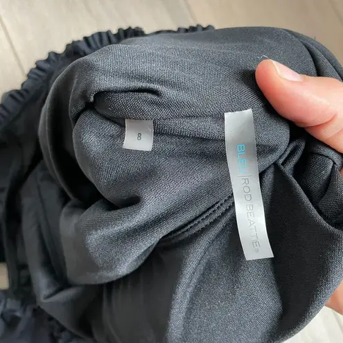 Bleu Rod Beattie Black Off Shoulder Coast to One-Piece Swimsuit Women's size 8