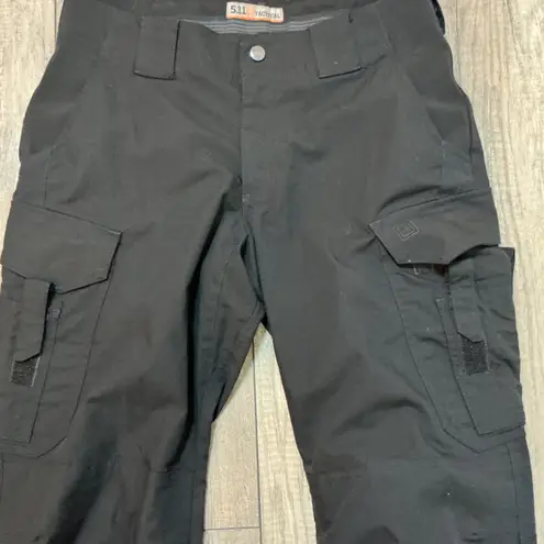 5.11 Tactical Pants Womens Size 10 Black Regular Workwear Cargo Outdoor Hiking