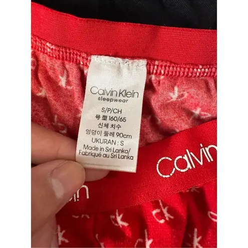 Calvin Klein  red pajama pants size small - Image 3