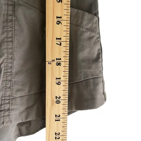 XCVI Y2k Size Small Army Green Utility Button Light Jacket Going Out Academia