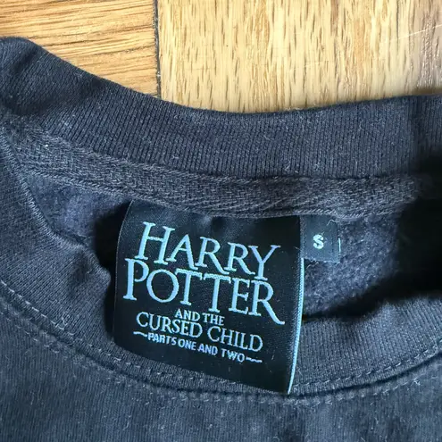 Harry Potter and the Cursed Child Black Voldemort Sweatshirt, Sz S Unisex