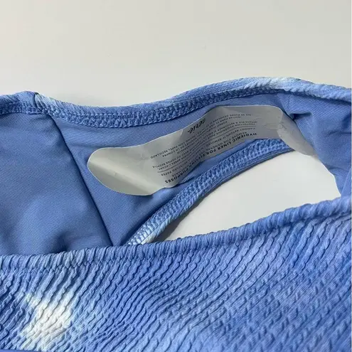 Aerie • NWT Crinkle Blue and White Women's Bikini Bottom