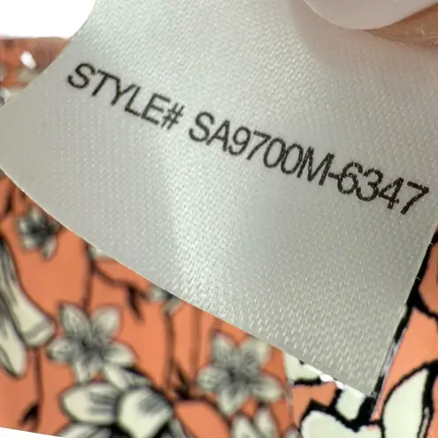 Sea Angel NWT Maternity Floral Lace Trim Halter 1 Piece Swimsuit Sz XL Feminine