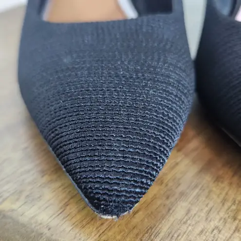  Black Heels Size 8 Donald Pliner Textured Black Stiletto Heels