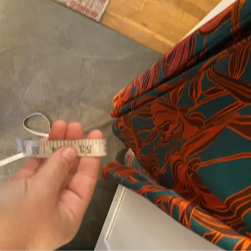 House of Harlow 1960 Revolve Ring Tie Satin Maxi Party Dress Fall Orange Green Size XS