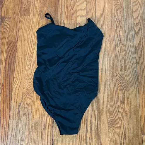 ANDIE The Jetties One Piece LT Swimsuit Black plus size XXL Tall NWT long torso