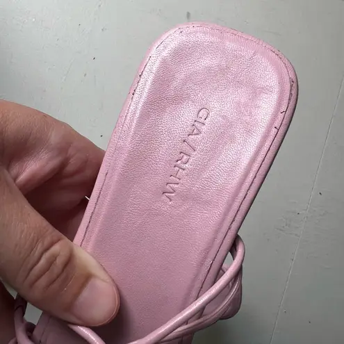 Gia Borghini - Strappy Wedge Sandal Square Toe Formal Prom Wedding Dressy Heel