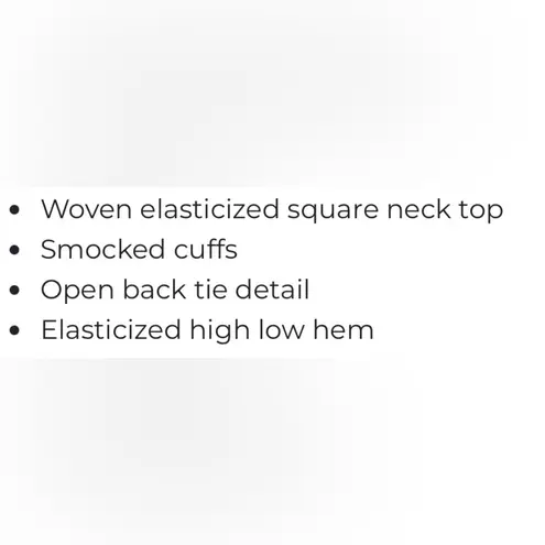 Daytrip  Floral Cream and Brown Crinkle Blouse, Open Back, Large