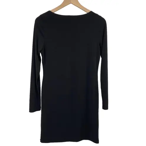 Frederick's of Hollywood Vintage 90s Y2k Mini Dress Stretchy Knit Chain Cutout M