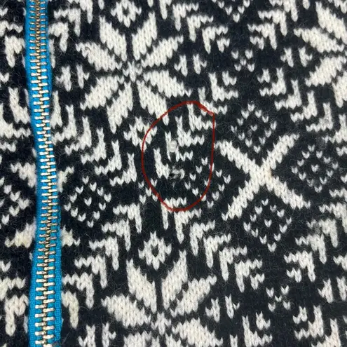 Bogner Fire + Ice Women’s Full Zip Wool Cashmere Blend Sweater Size S *FLAWS* Black - Image 10