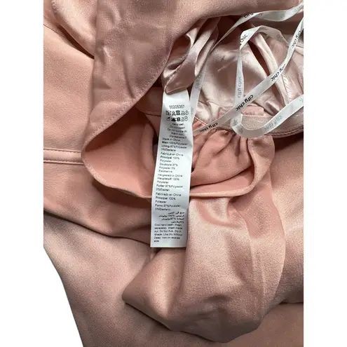 City Chic Plus Size Forbidden Love Maxi dress M/18 slight flaw Pink Formal