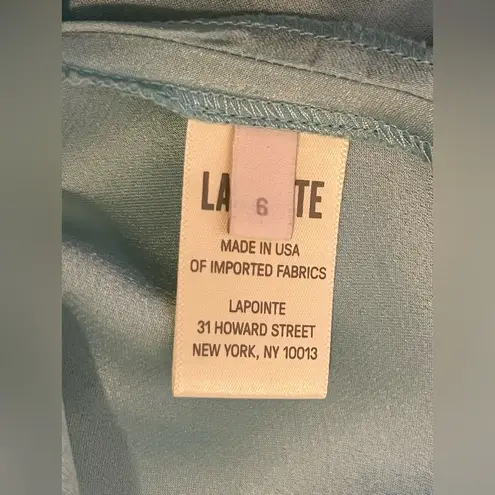 Lapointe Blue Satin Halter A