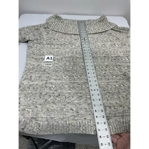 Womans Db Est 1962 Size 3x Beige Multicolor Off The Shoulder 3/4 Sleeve Sweater