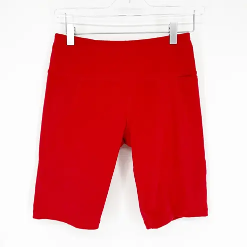 Sweaty Betty Power 9” Inseam Bike Shorts 4-6 Red
