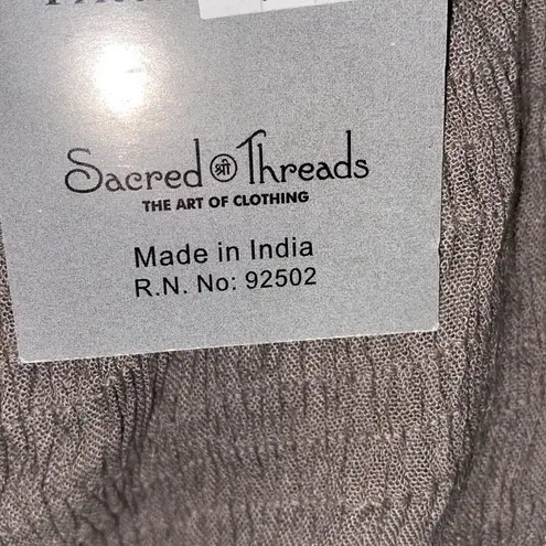 Sacred Threads one size boho maxi dress