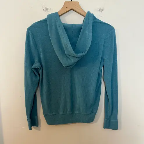 Roller Rabbit - Lena Hoodie Lounge Set Washed Blue Athleisure Preppy Classic