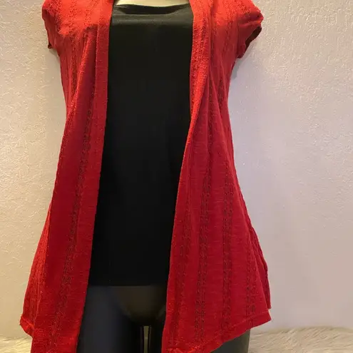 Heart Soul Red & Black Tank Top with Light Over Sweater