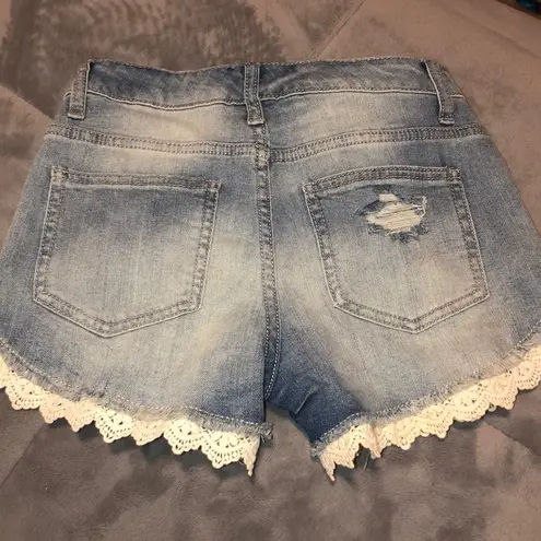 Mossimo Denim  High Rise Short Short