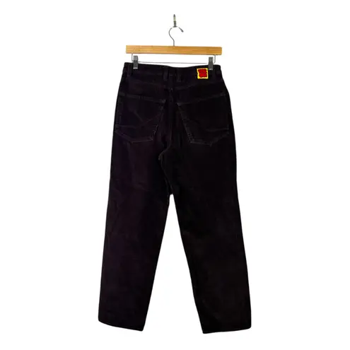 Empyre Corduroy High Rise Straight Leg Pants Womens 28 Brown Y2K Grunge Retro