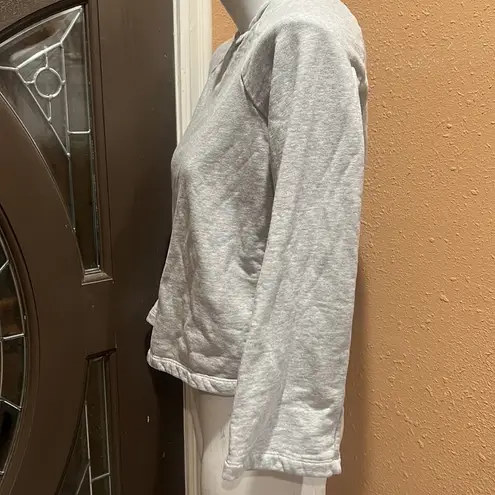 COS  gray sweatshirt