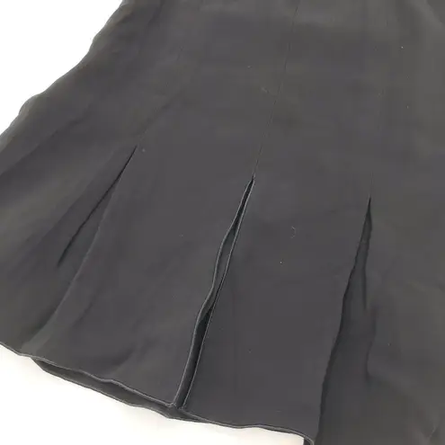 Rachel Zoe  Black Pleated Flare Mini Skirt