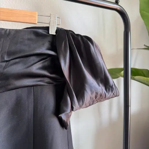 Cinq A Sept Sibyl Off the Shoulder Mini Dress Black Size 14 NWT Size L