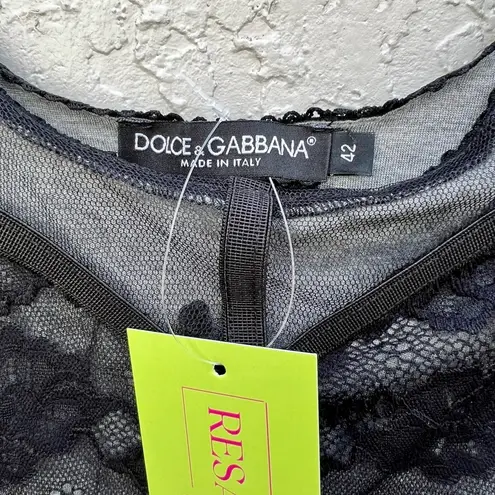 Dolce & Gabbana lace dress cotton size IT 42 / US 6